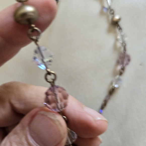 Kirks Folly Choker Necklace Crystals Multicolor Sparkly Statement Layering - Picture 7 of 11